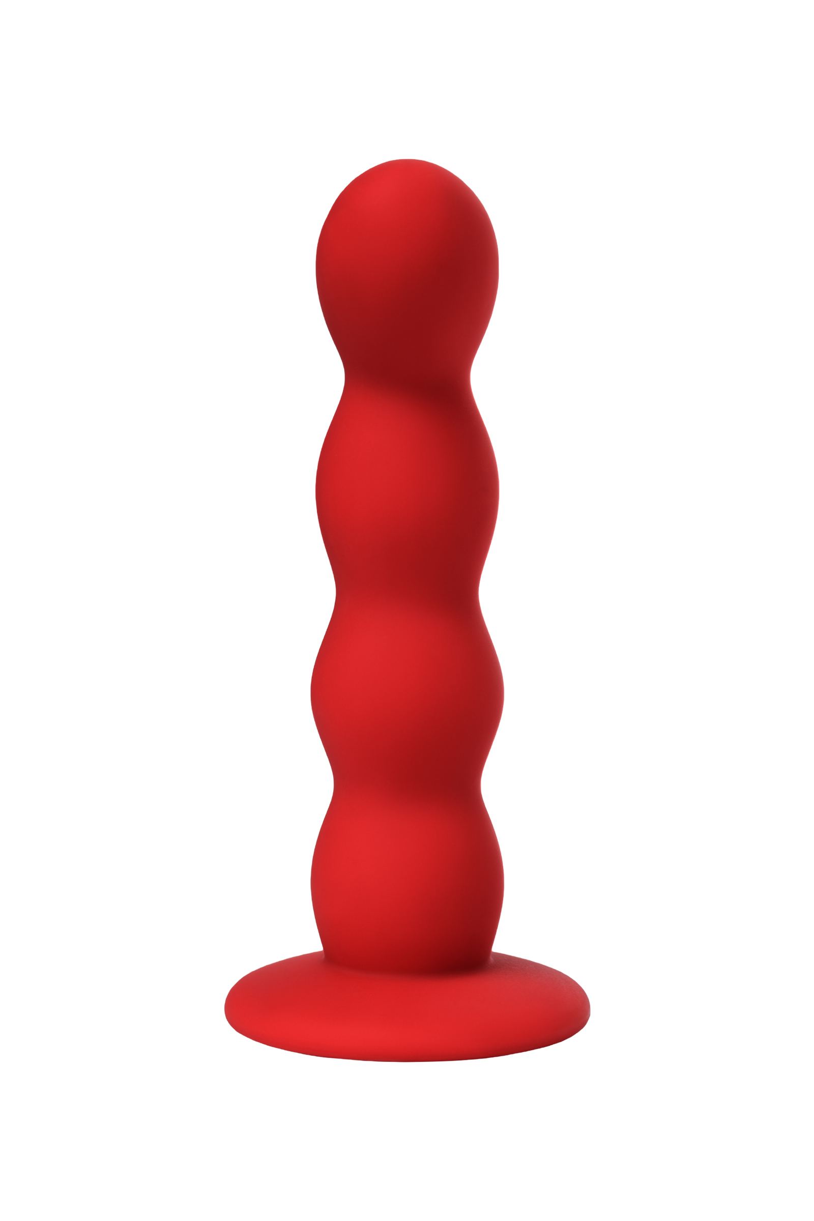 Анальный фаллоимитатор ToDo by Toyfa Favorite, силикон, красный, 13 см, Ø 2,8 см. Фото N2