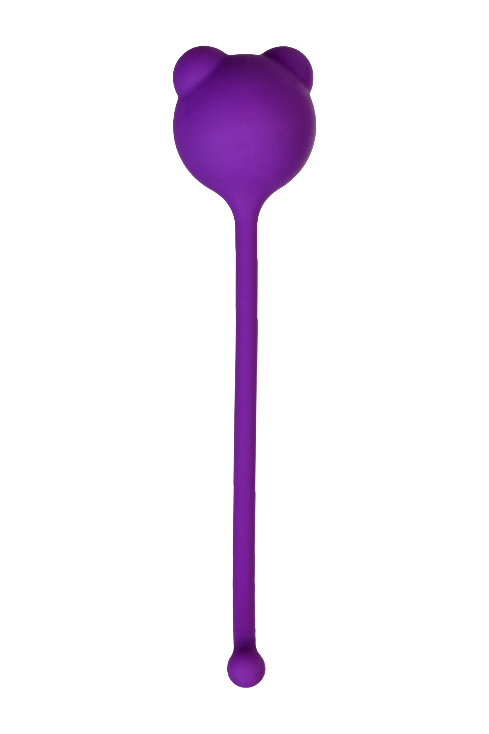 Вагинальный шарик A-Toys by TOYFA Tigo, силикон, фиолетовый, 12,4 см, Ø 2,7 см. Фото N2