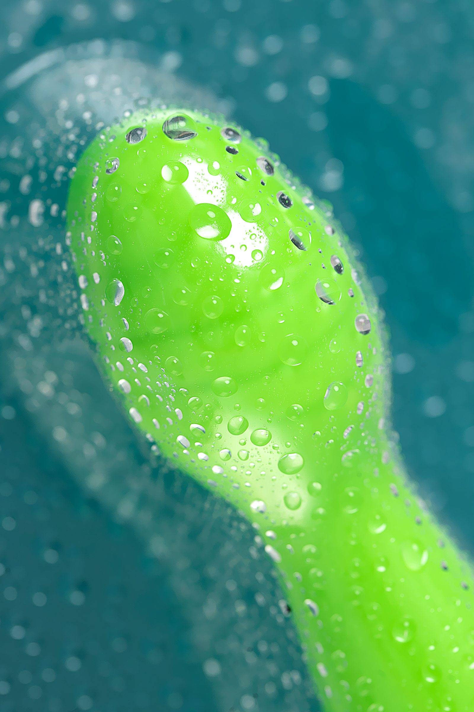 Анальная втулка A-Toys by TOYFA Terg, силикон, зеленый, 10 см. Фото N11