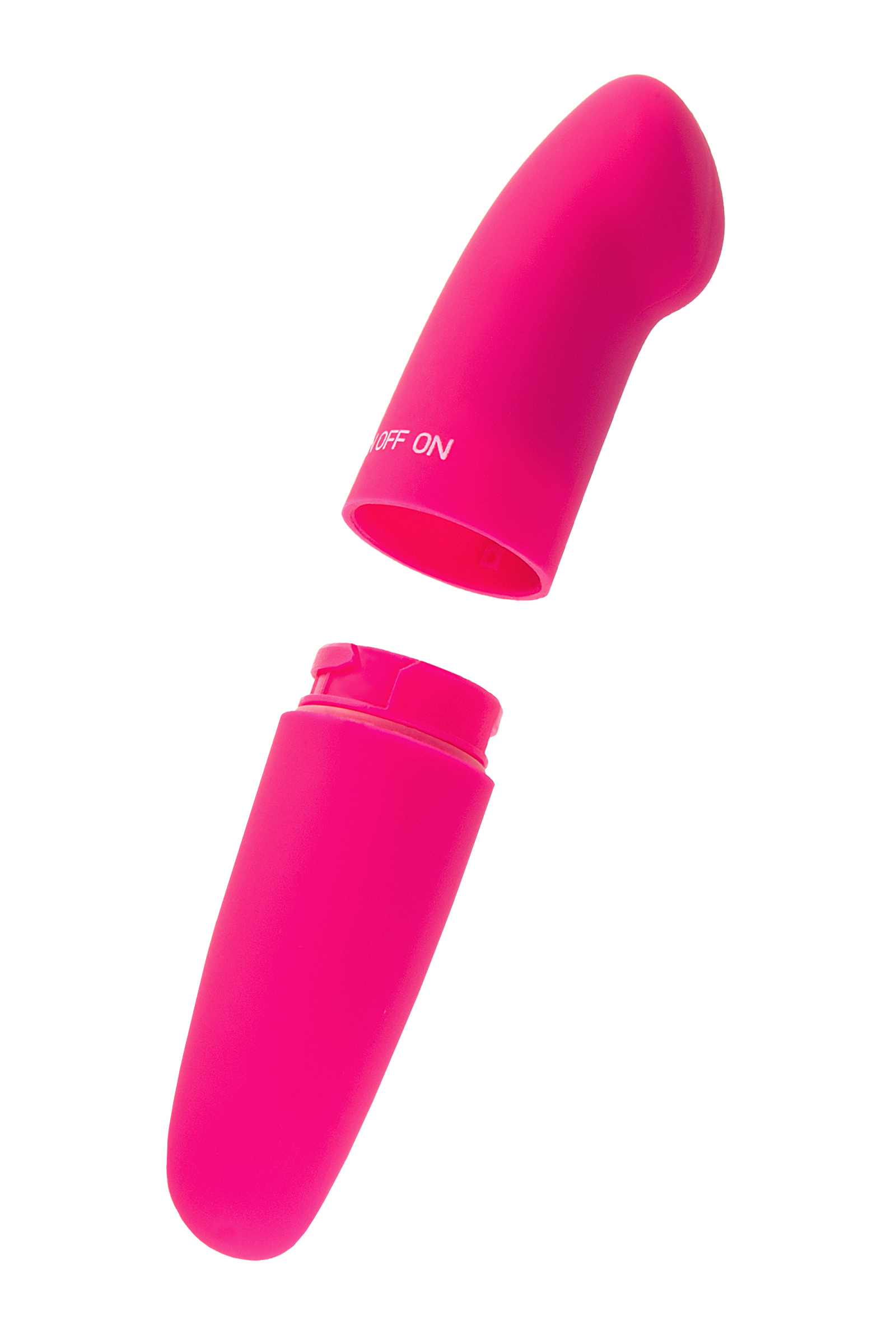 Нереалистичный вибратор Eromantica Juice, ABS пластик, розовый, 12 см. Фото N4