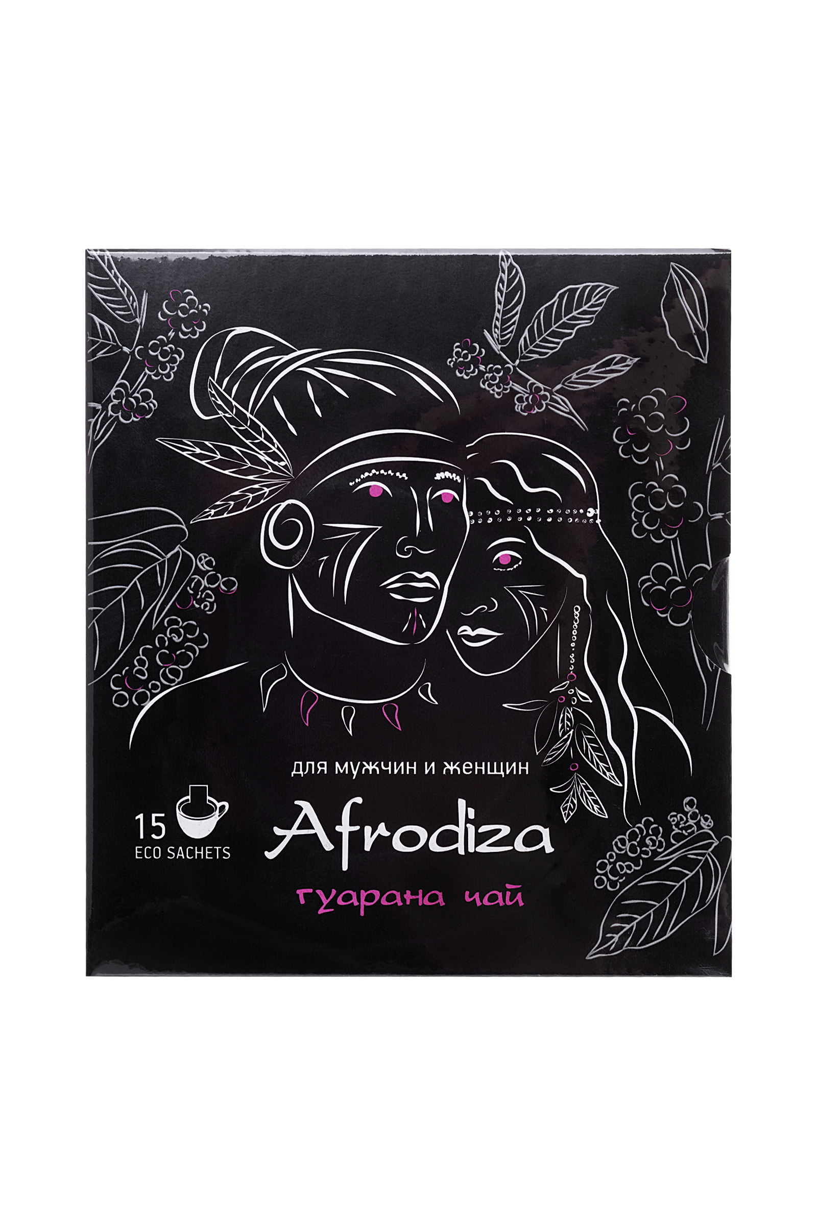 Чай Afrodiza, «Гуарана чай», 75 г, 15 шт.. Фото N3
