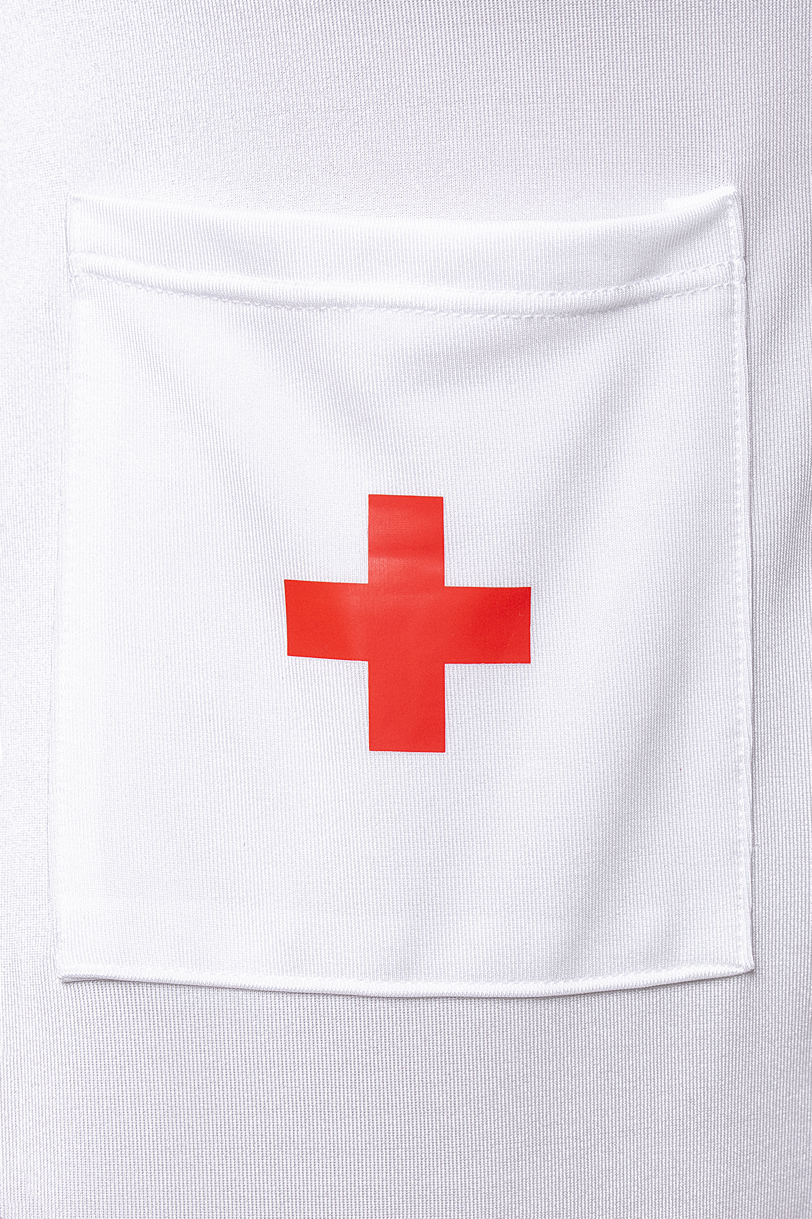 Костюм медсестры Candy Girl Leann (топ, стринги, чулки), бело-красный, OS. Фото N7
