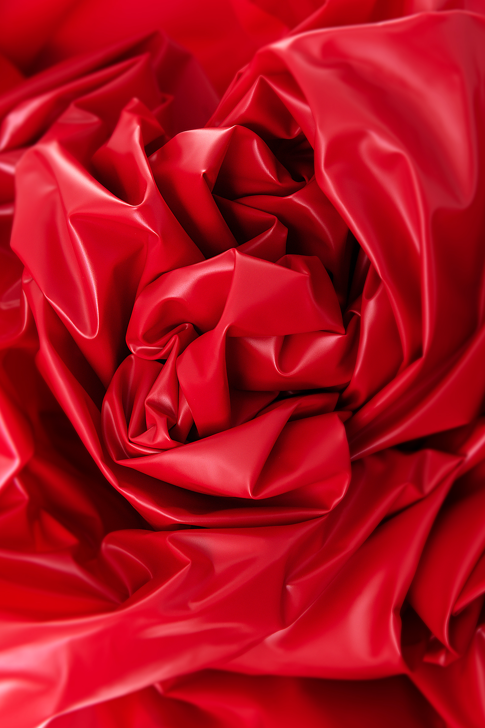 Простыня для секса Black&Red by TOYFA, ПВХ, красная. Фото N6