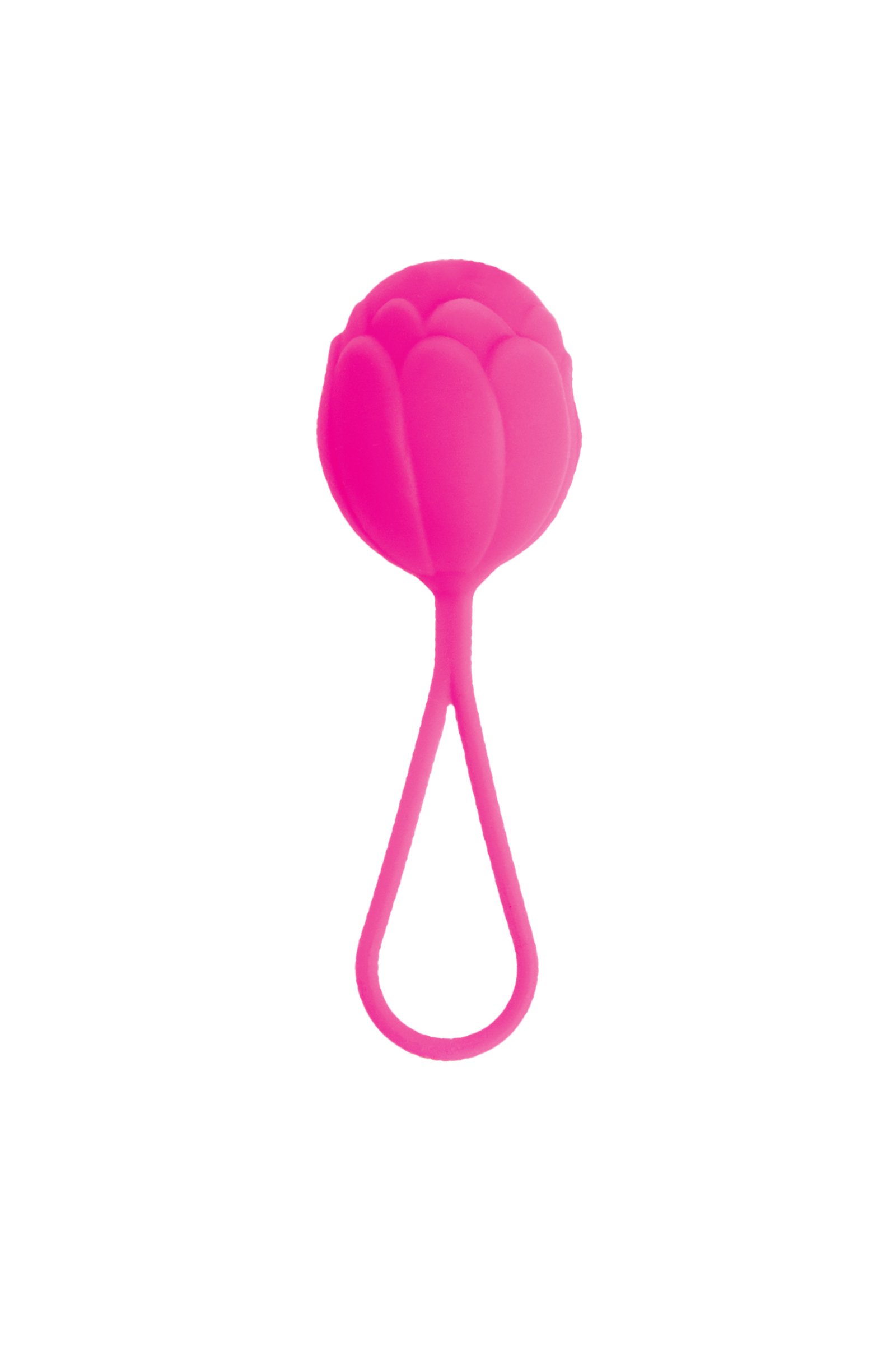 Вагинальный шарик Штучки-дрючки, силикон, розовый, Ø 3,5 см. Фото N5