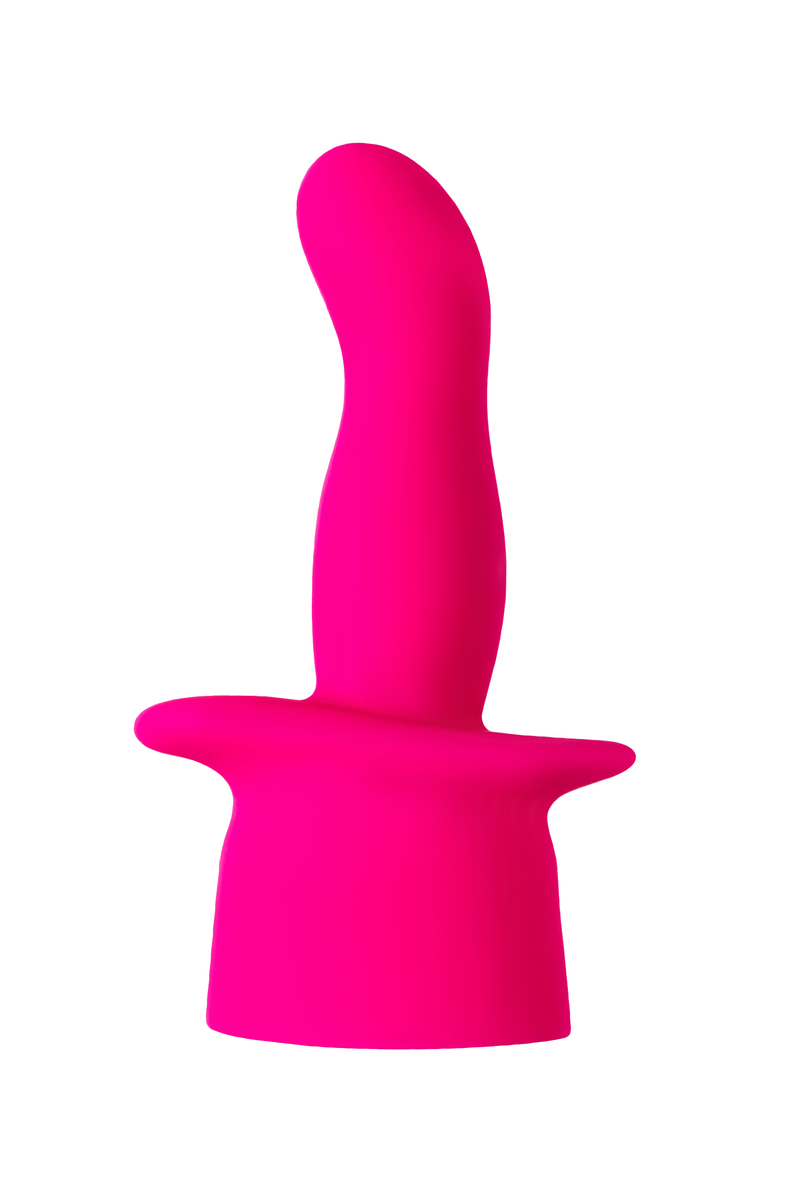 Насадка для массажера Love Magic, силикон, розовая, 12 см. Фото N4