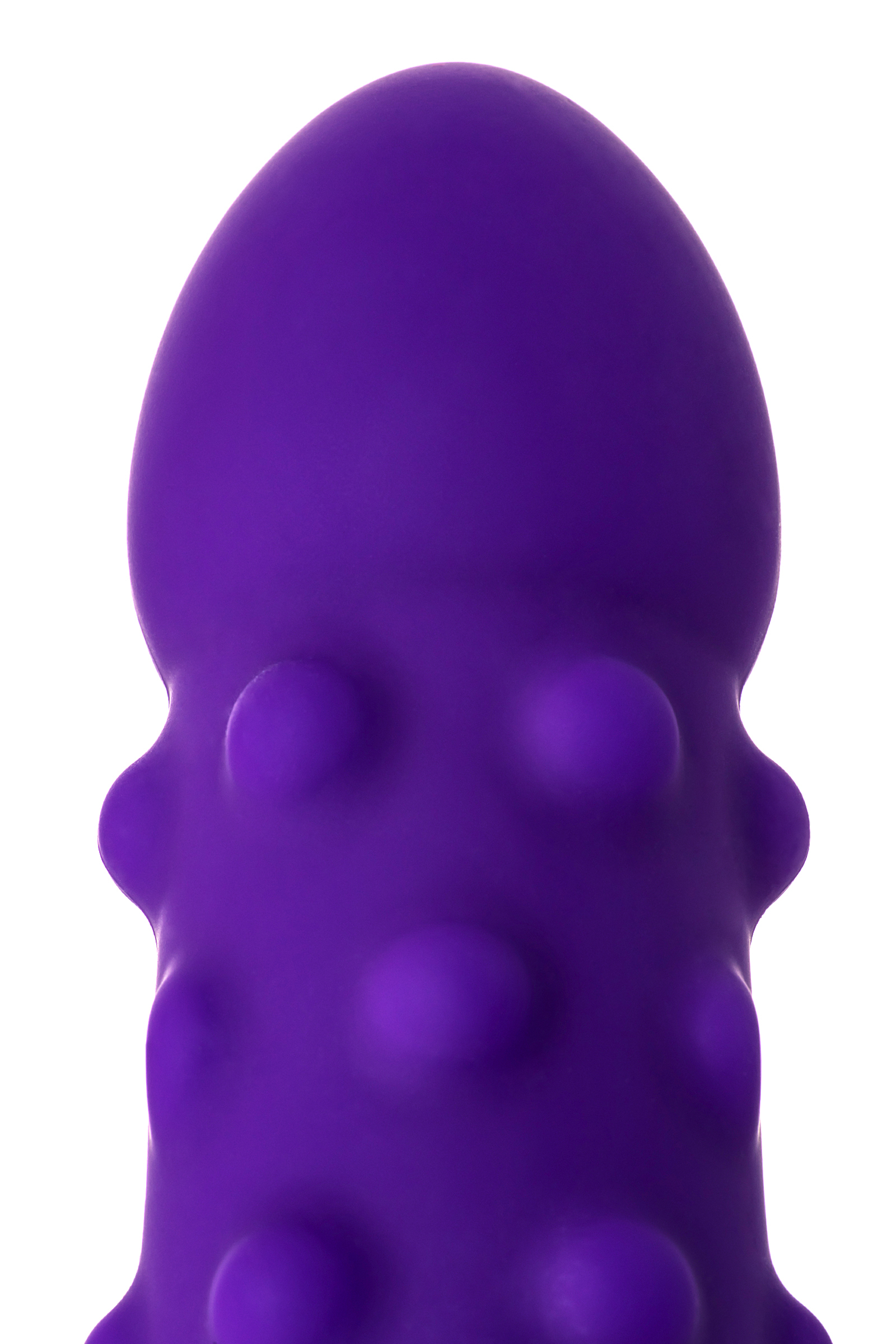 Нереалистичный вибратор TOYFA A-Toys, силикон, фиолетовый, 17 см. Фото N8