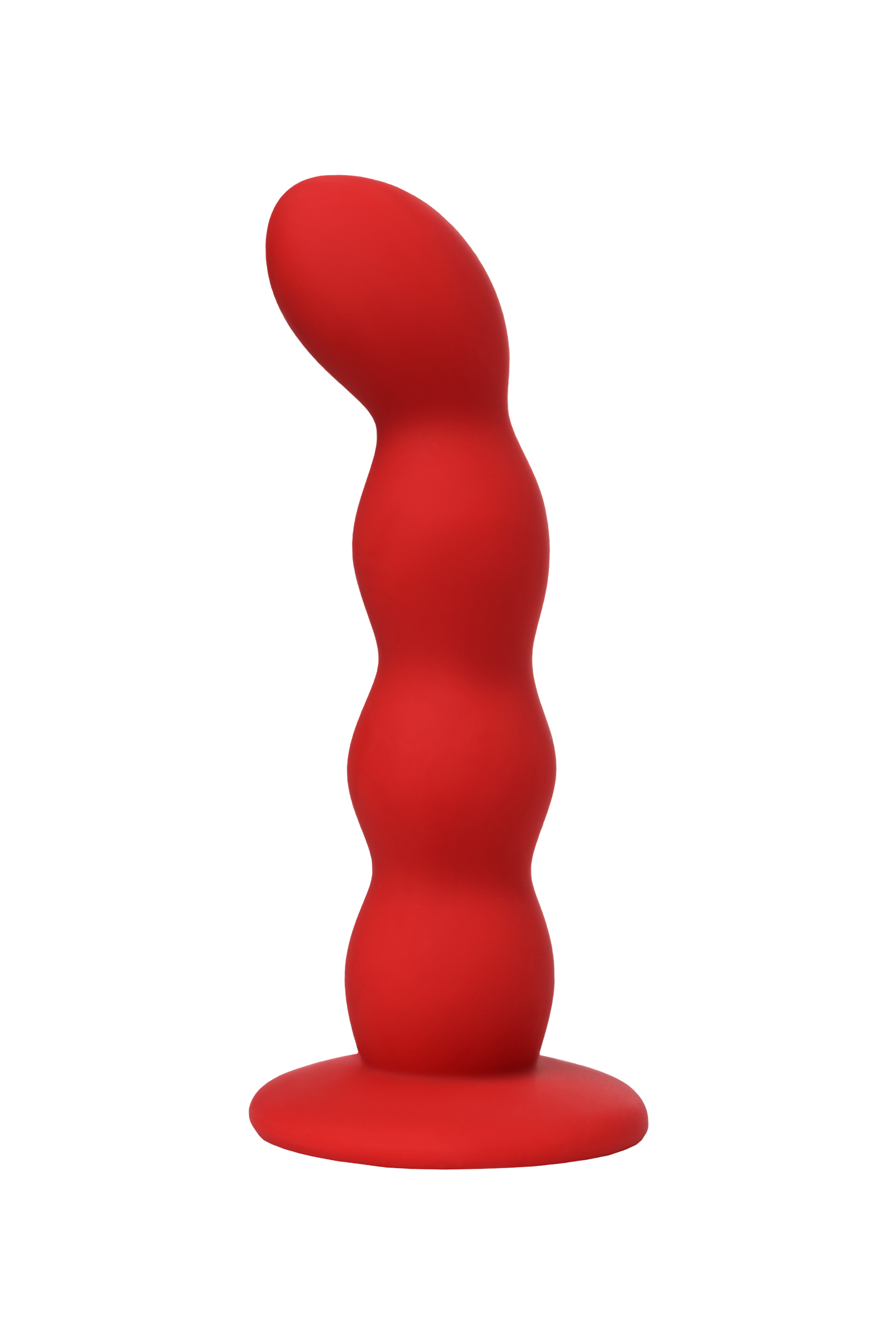 Анальный фаллоимитатор ToDo by Toyfa Favorite, силикон, красный, 13 см, Ø 2,8 см. Фото N3