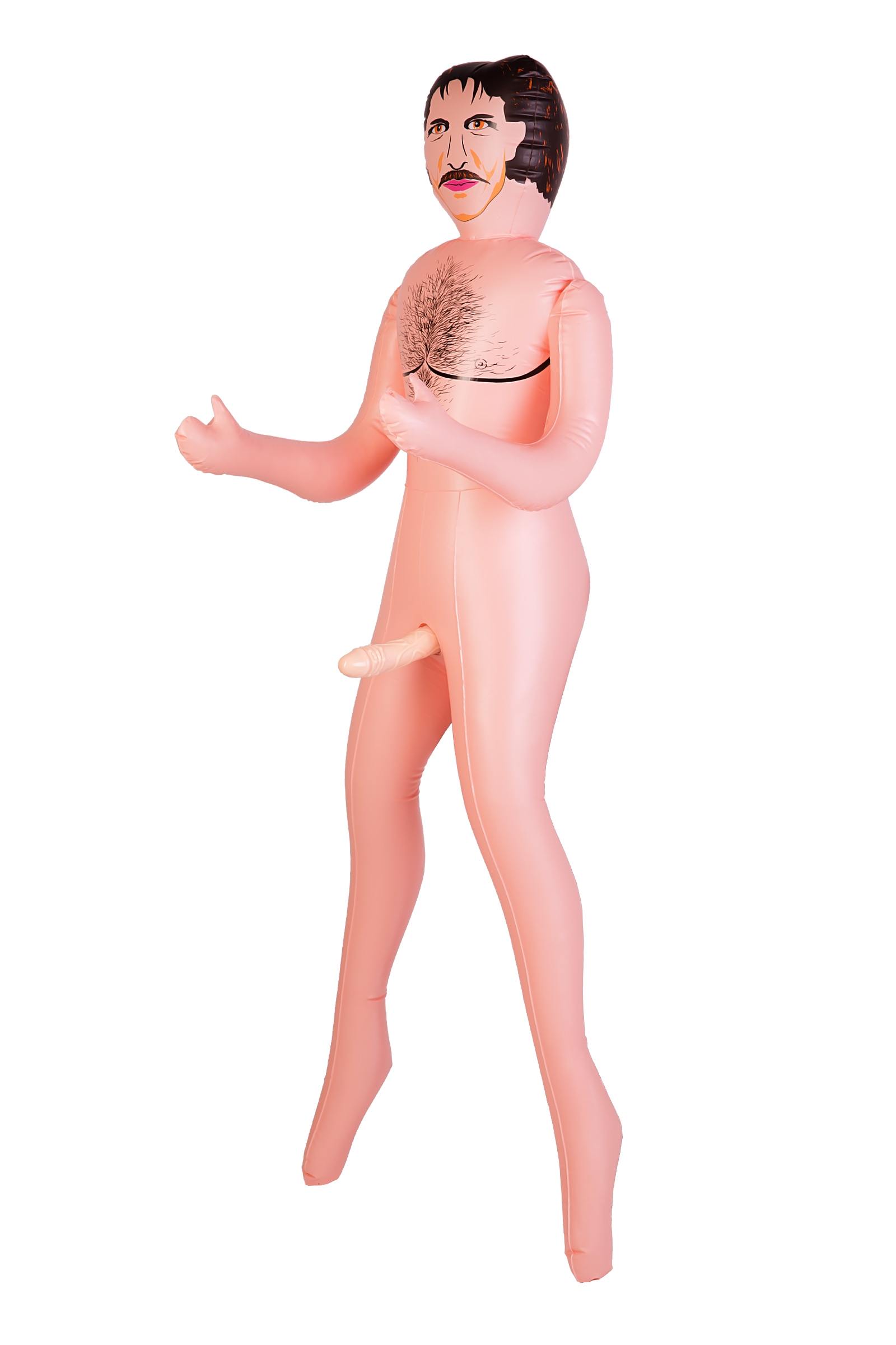 Кукла надувная Dolls-X by TOYFA Jacob, мужчина, телесный, 160 см. Фото N2