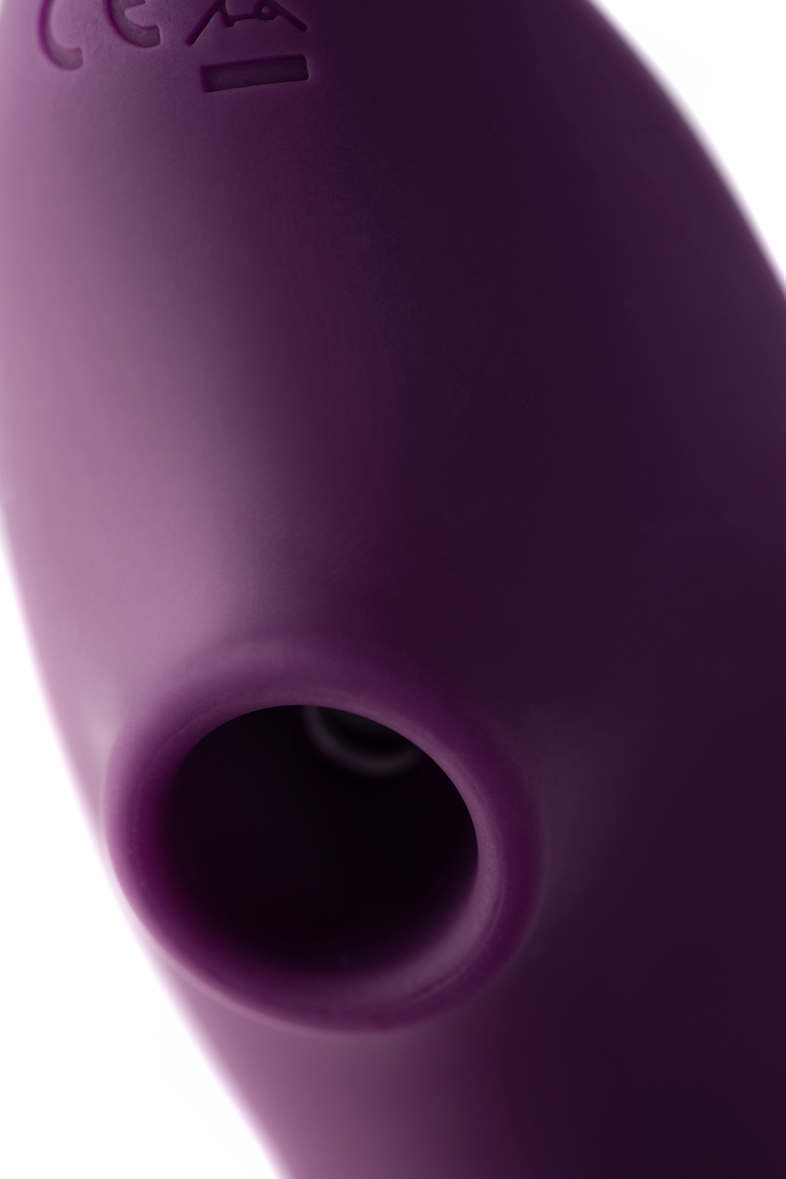 Массажер с двойной стимуляцией, силикон, фиолетовый, 14 см. Фото N10