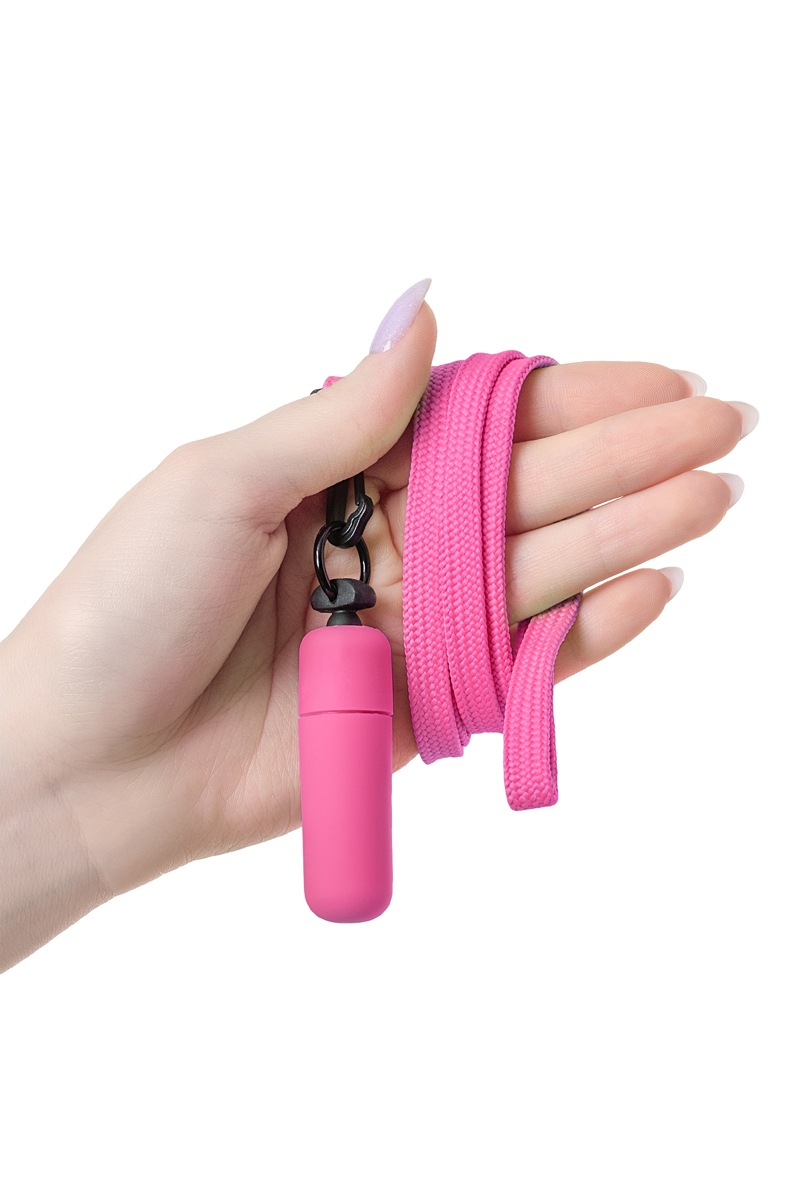 Вибратор Sexus Funny Five, ABS пластик, розовый, 5,5 см,1 шт.. Фото N3