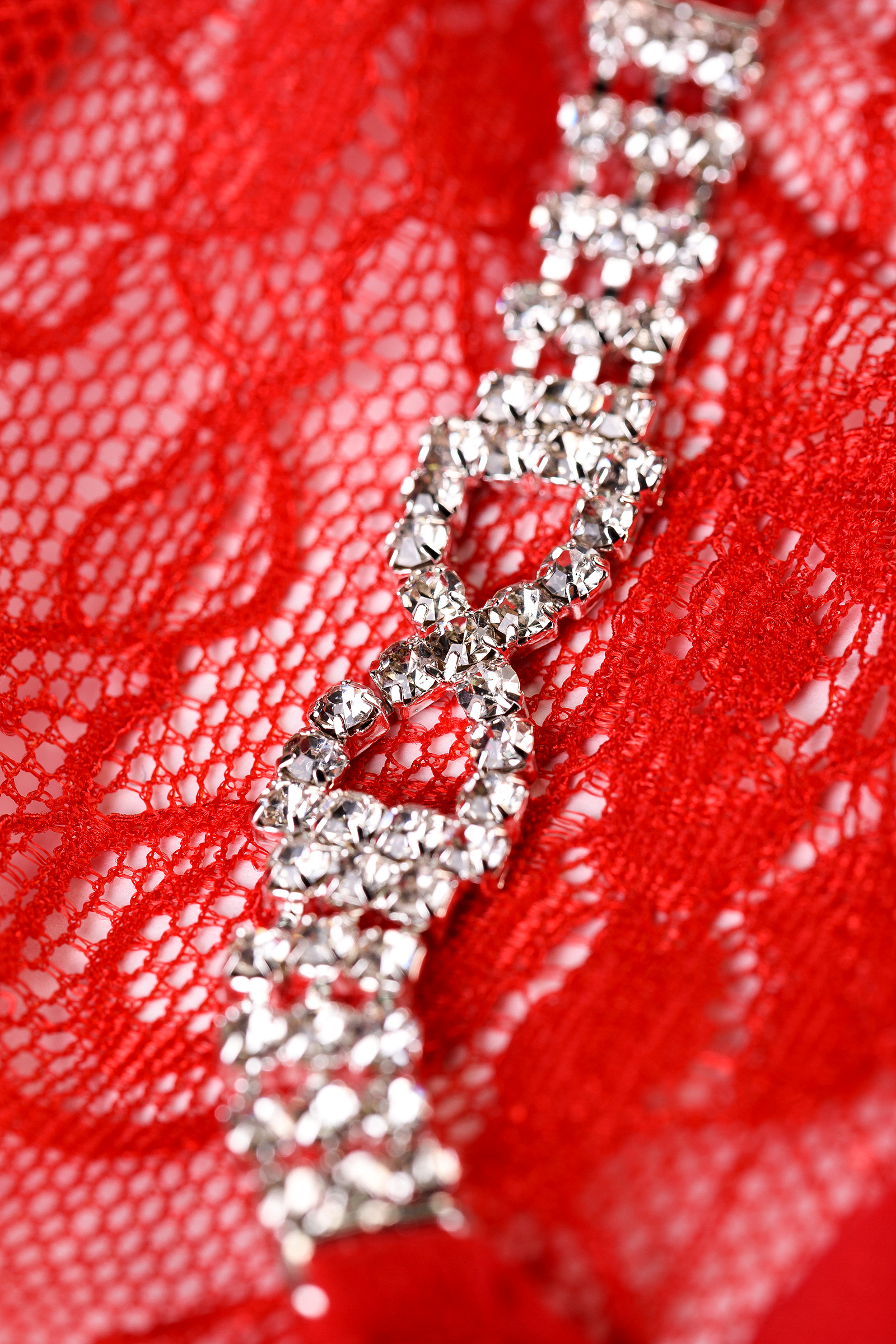 Трусики со стразами Joli Fiona, красный, OS. Фото N6