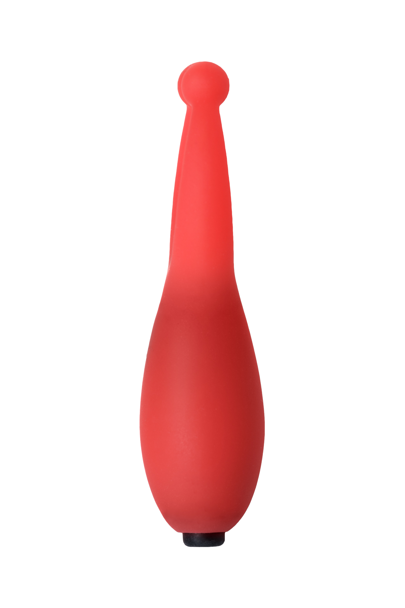 Мини-вибратор Штучки-дрючки Штучка, силикон, красный, 7,5 см. Фото N6