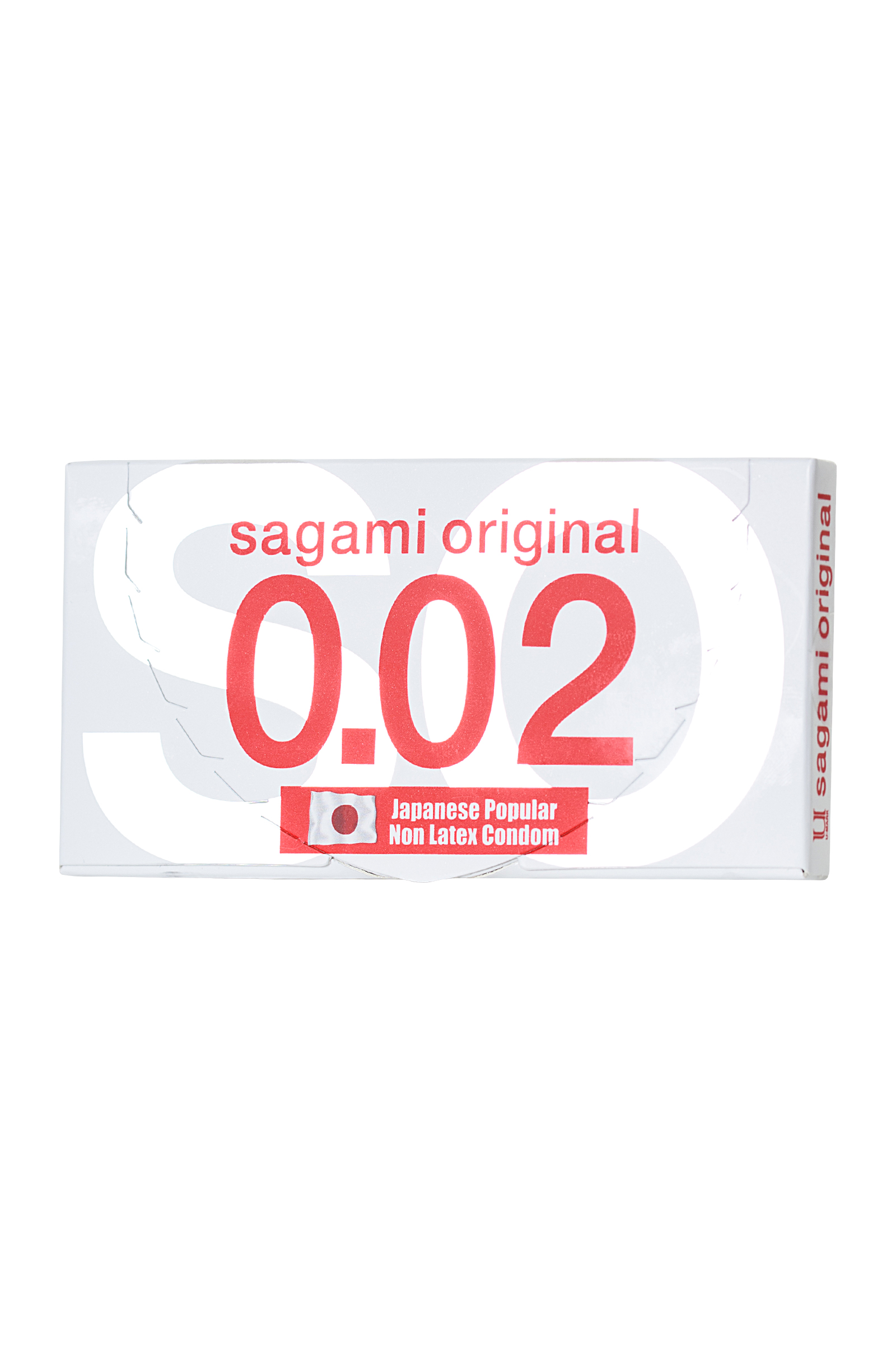 Презервативы Sagami, original 0.02, полиуретан, ультратонкие, гладкие, 19 см, 5,8 см, 2 шт. фото 1. Фото N2