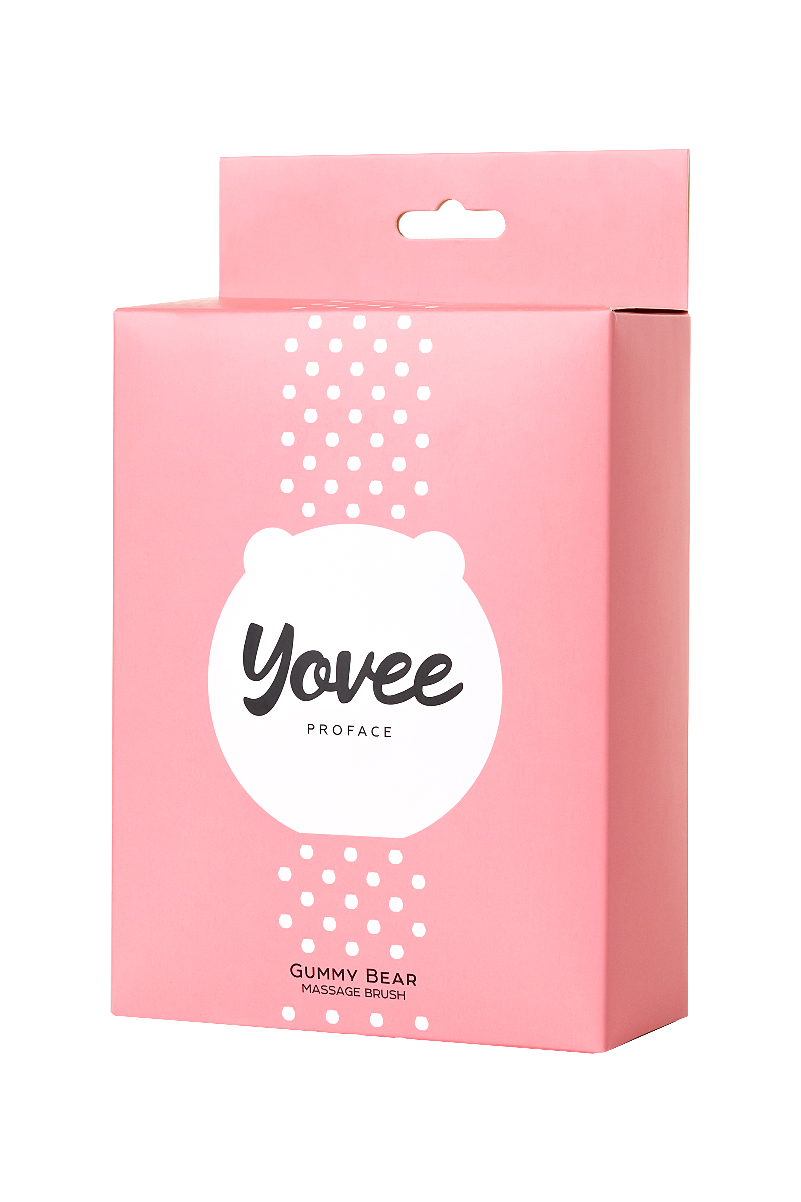 Массажер для лица Yovee Gummy Bear, розовый. Фото N11