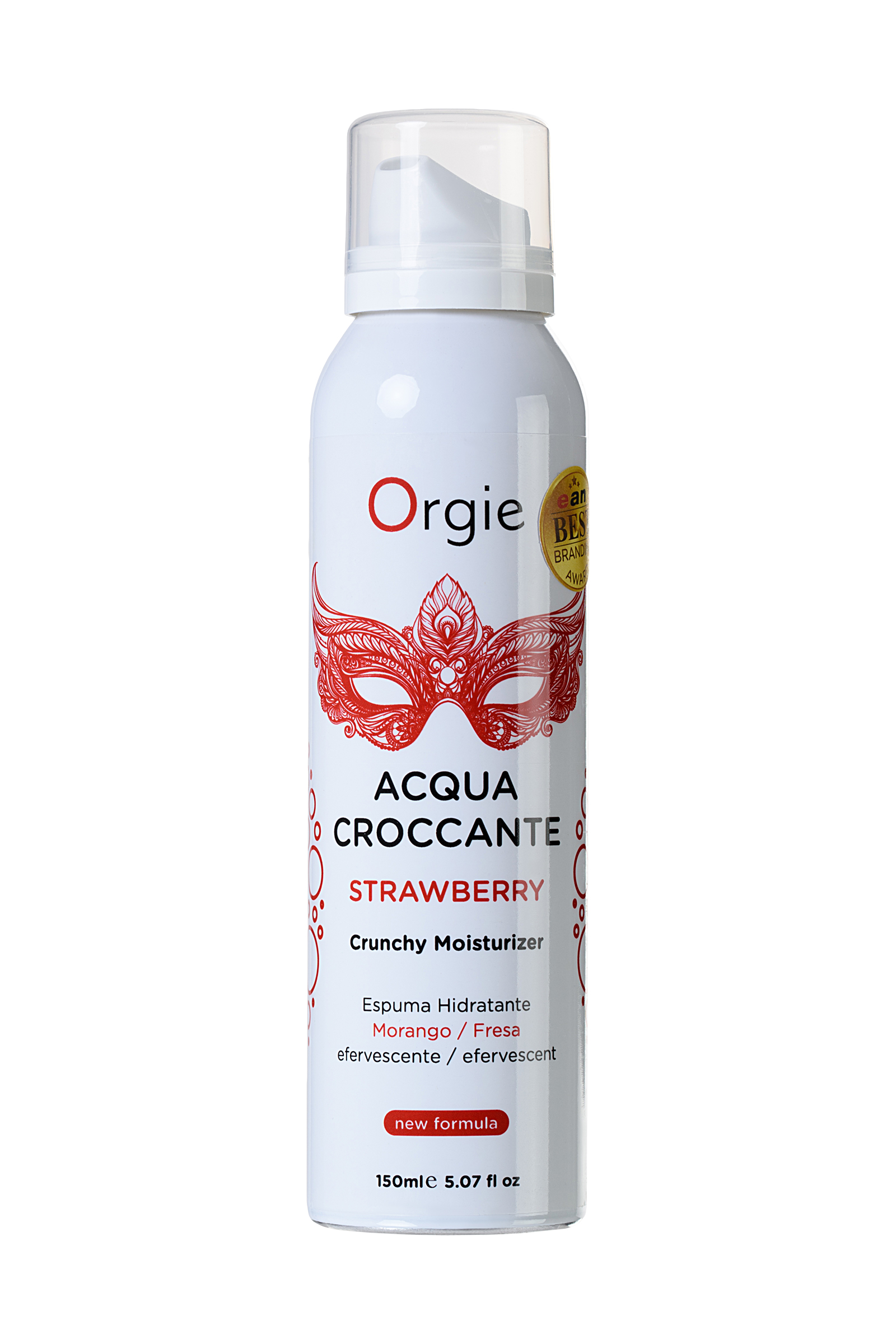 Шипучая увлажняющая пена Orgie Acqua Croccante для чувственного массажа, 150 мл. Фото N2