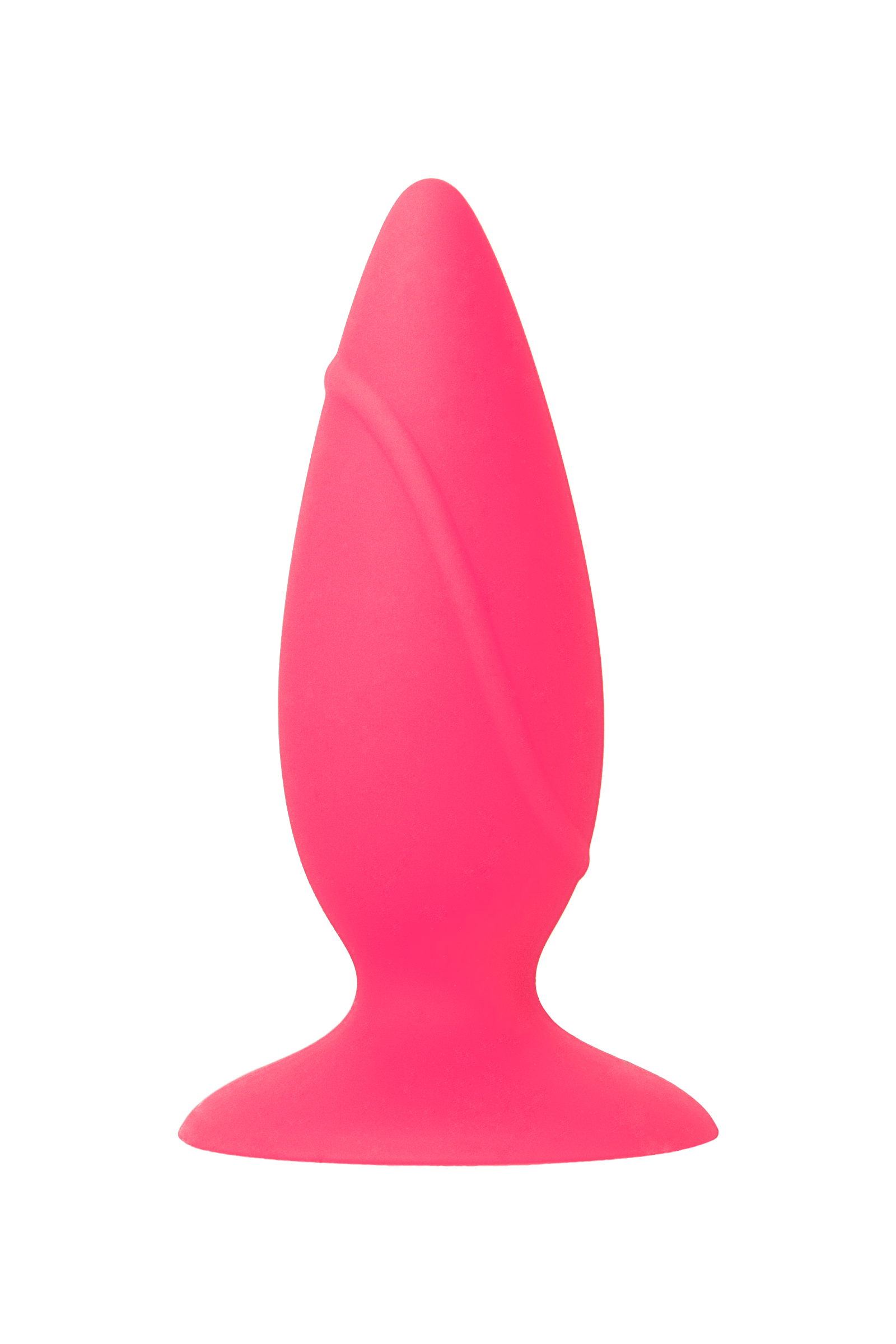 Анальная втулка TOYFA POPO Pleasure силиконовая, розовая, 9 см. Фото N2