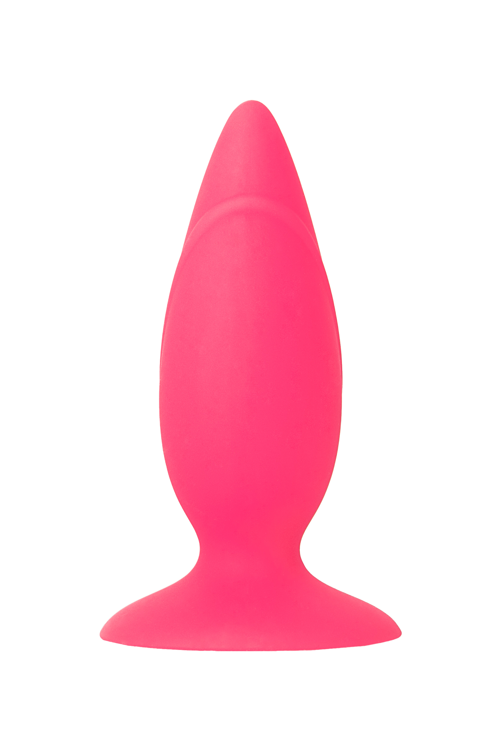 Анальная втулка TOYFA POPO Pleasure силиконовая, розовая, 9 см. Фото N3