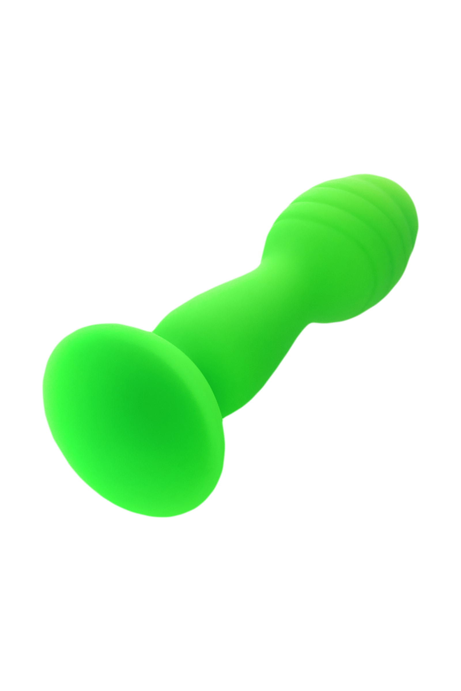 Анальная втулка A-Toys by TOYFA Terg, силикон, зеленый, 10 см. Фото N3