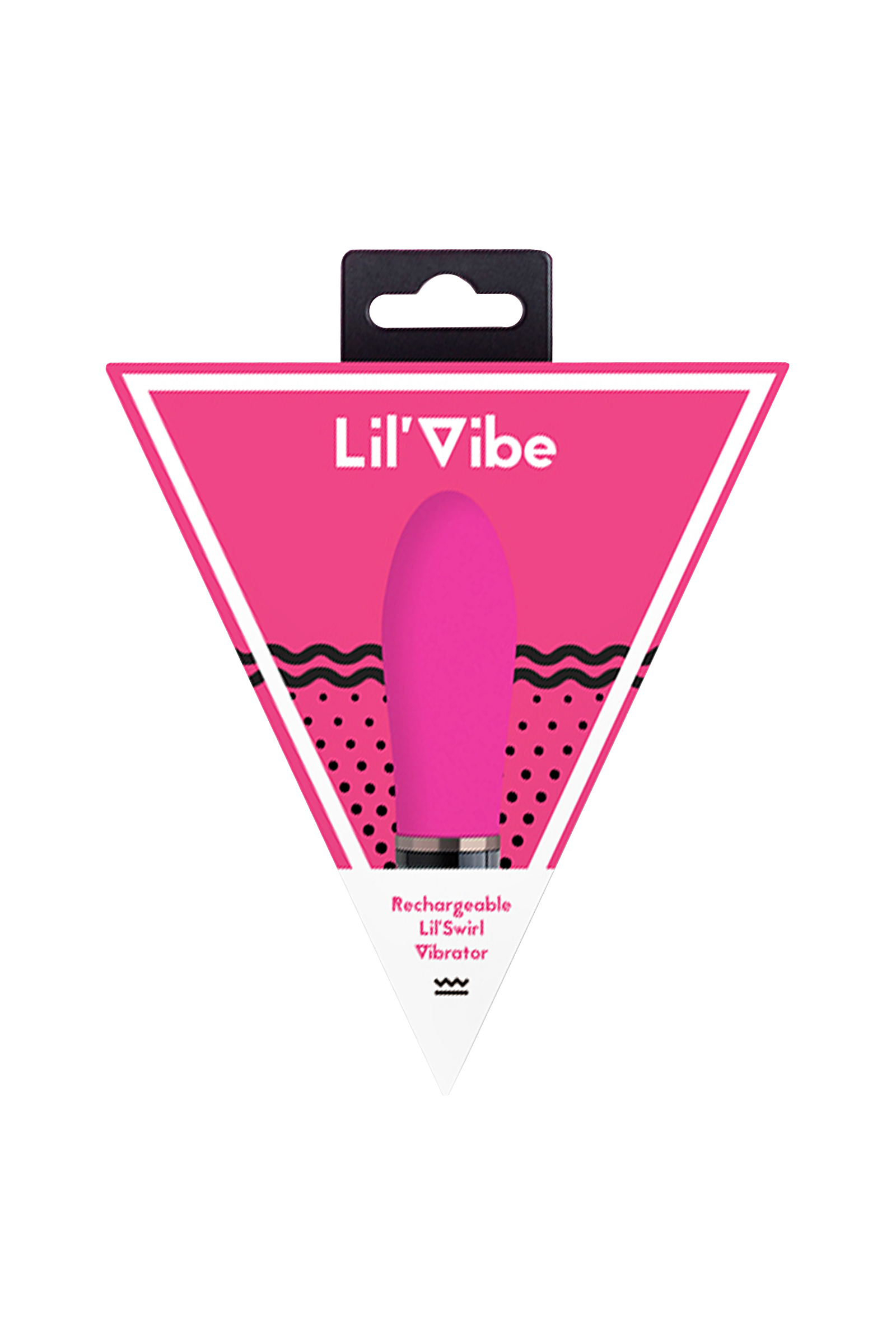 Нереалистичный вибратор Lil'Vibe, силикон, розовый, 10 см. Фото N5