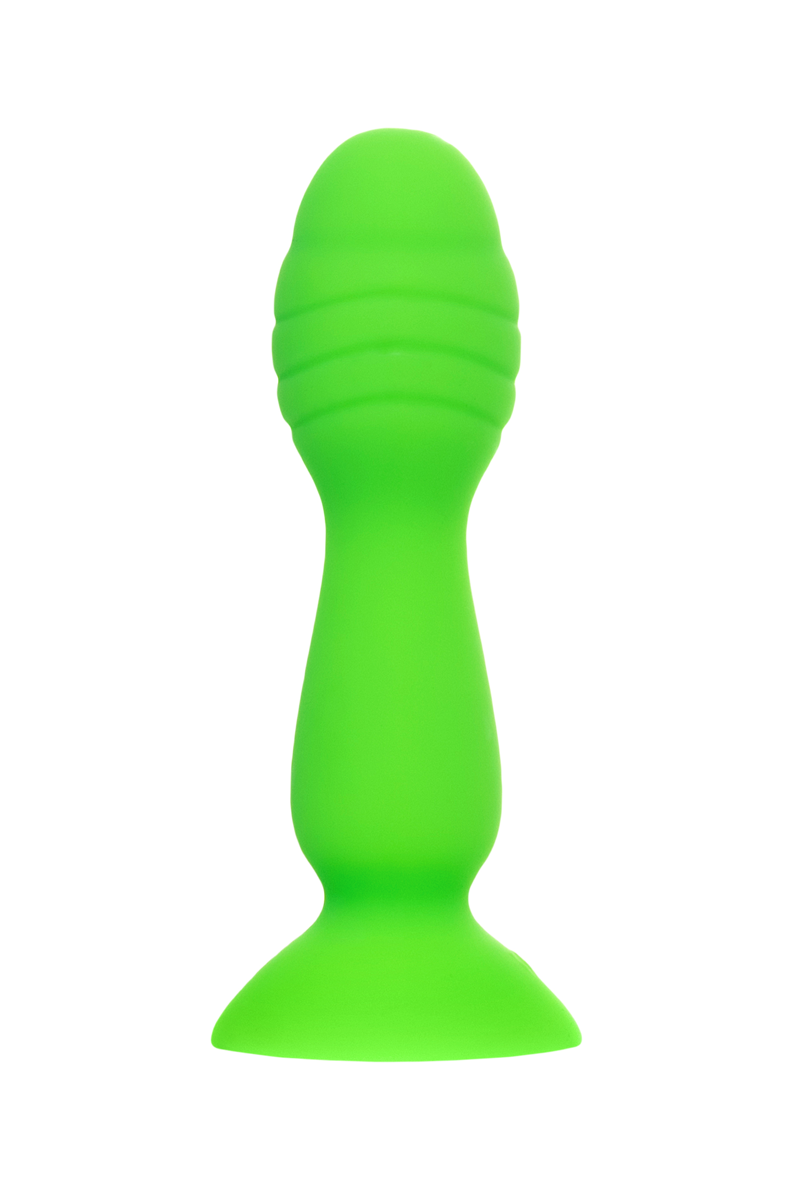 Анальная втулка A-Toys by TOYFA Terg, силикон, зеленый, 10 см. Фото N2
