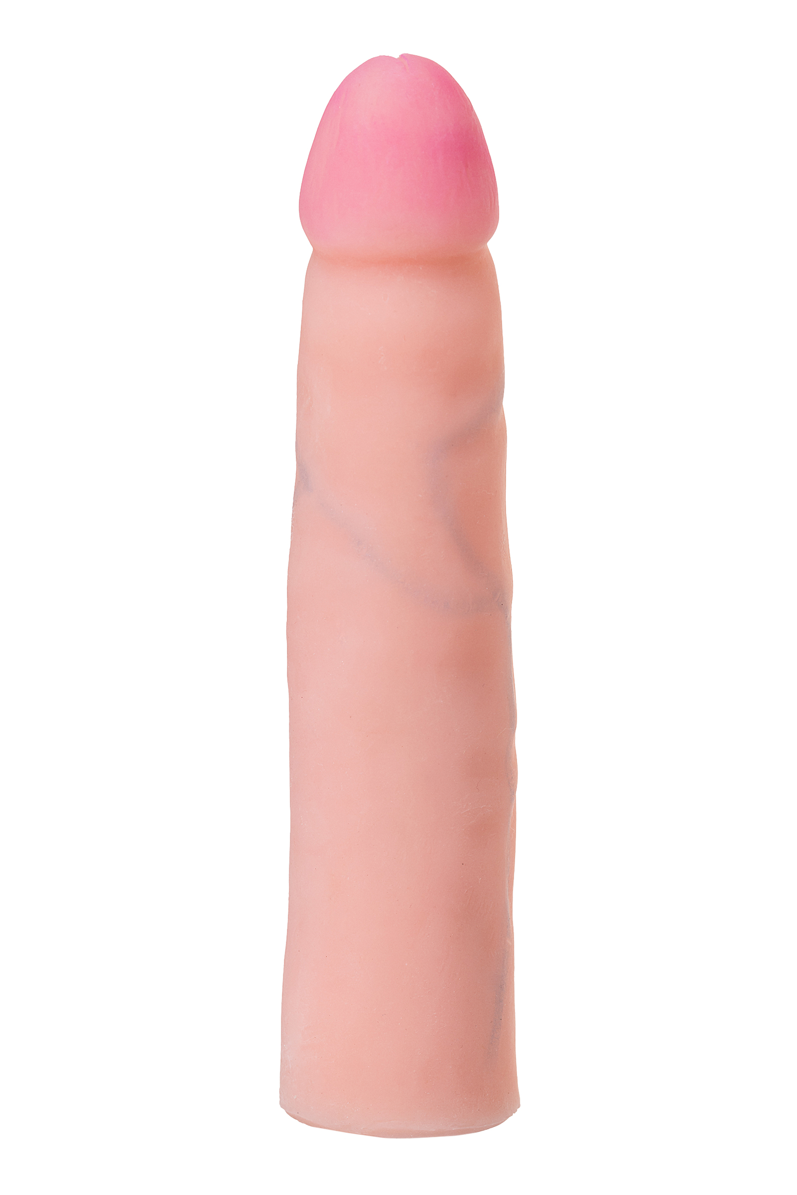 Страпон LoveToy с поясом Harness, с 2 насадками, реалистичный, neoskin, телесный, 18 см. Фото N11