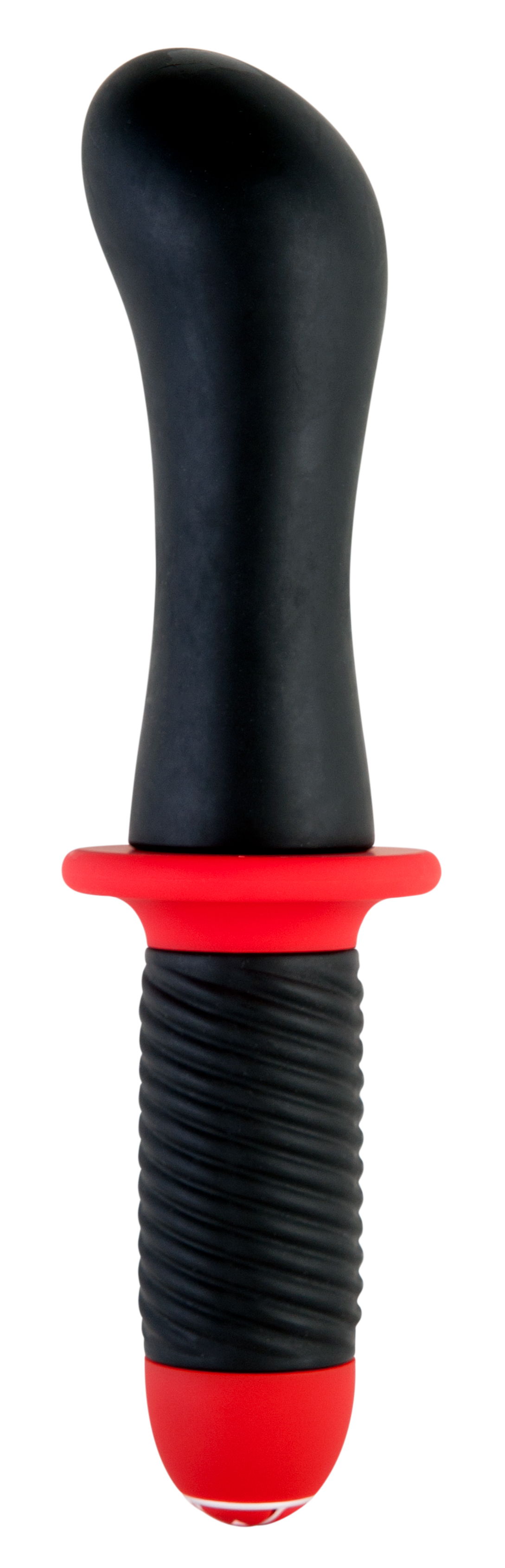 Анальный стимулятор Black & Red by TOYFA с вибрацией, водонепроницаемый, силикон, чёрный, 27 см, Ø 5,7 см. Фото N2