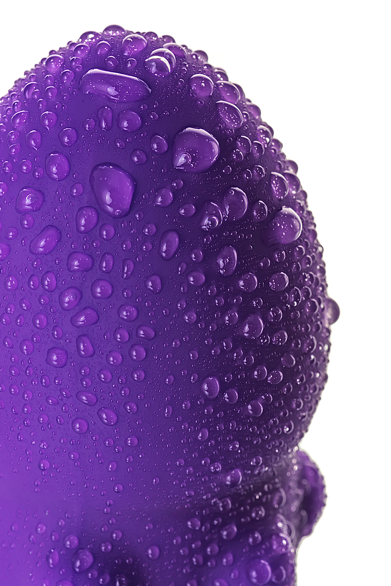 Нереалистичный вибратор TOYFA A-Toys, силикон, фиолетовый, 17 см. Фото N11