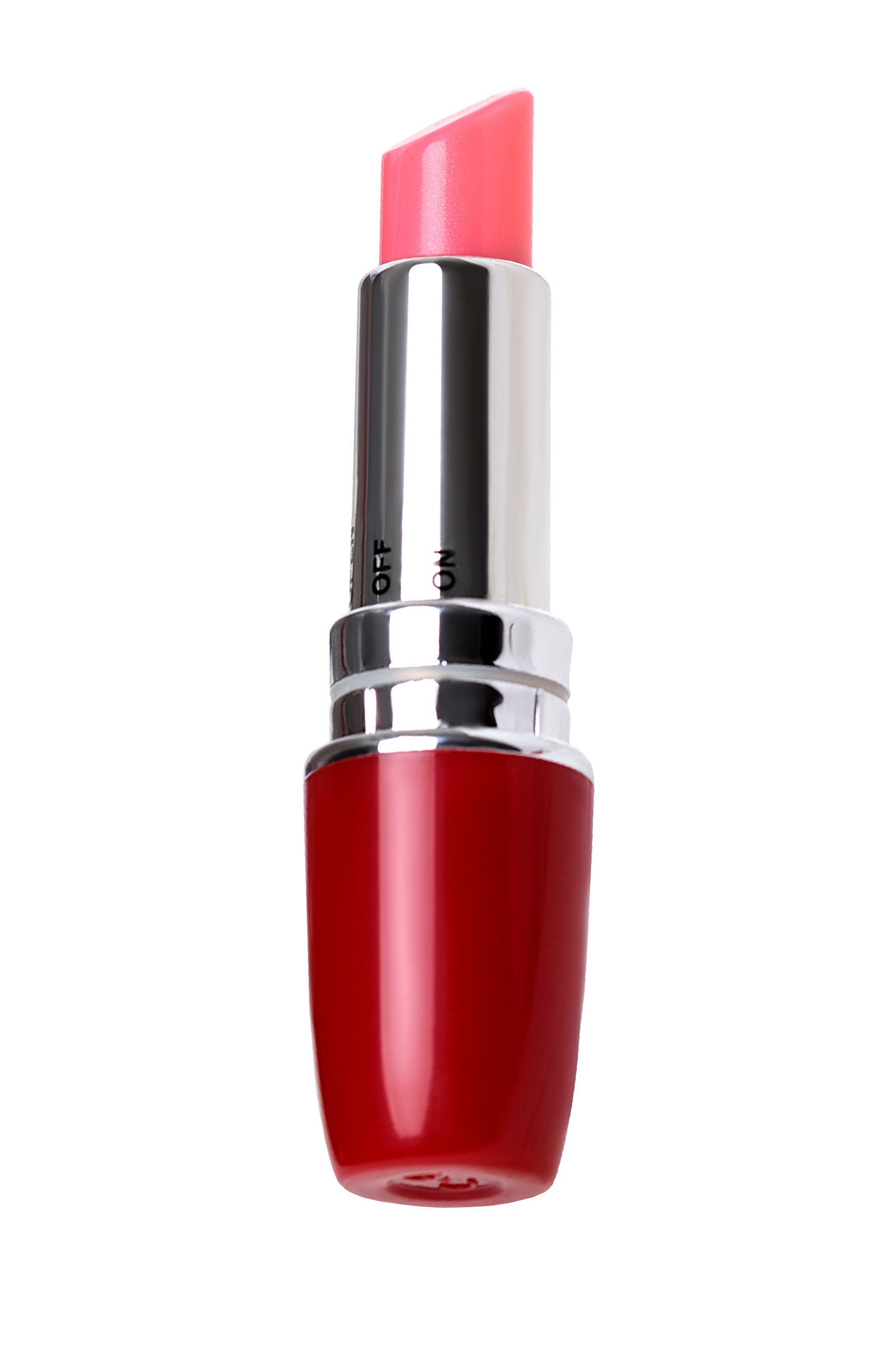 Вибромассажер A-Toys by TOYFA Lipstick, ABS пластик, красный, 9 см. Фото N3