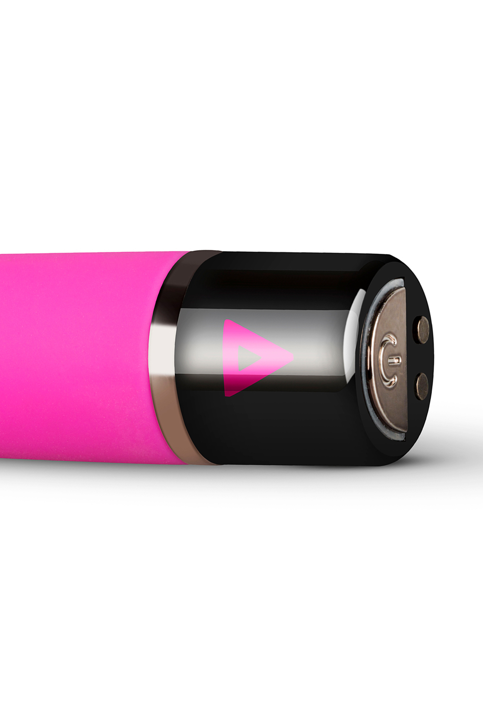 Нереалистичный вибратор Lil'Vibe, силикон, розовый, 10 см. Фото N6