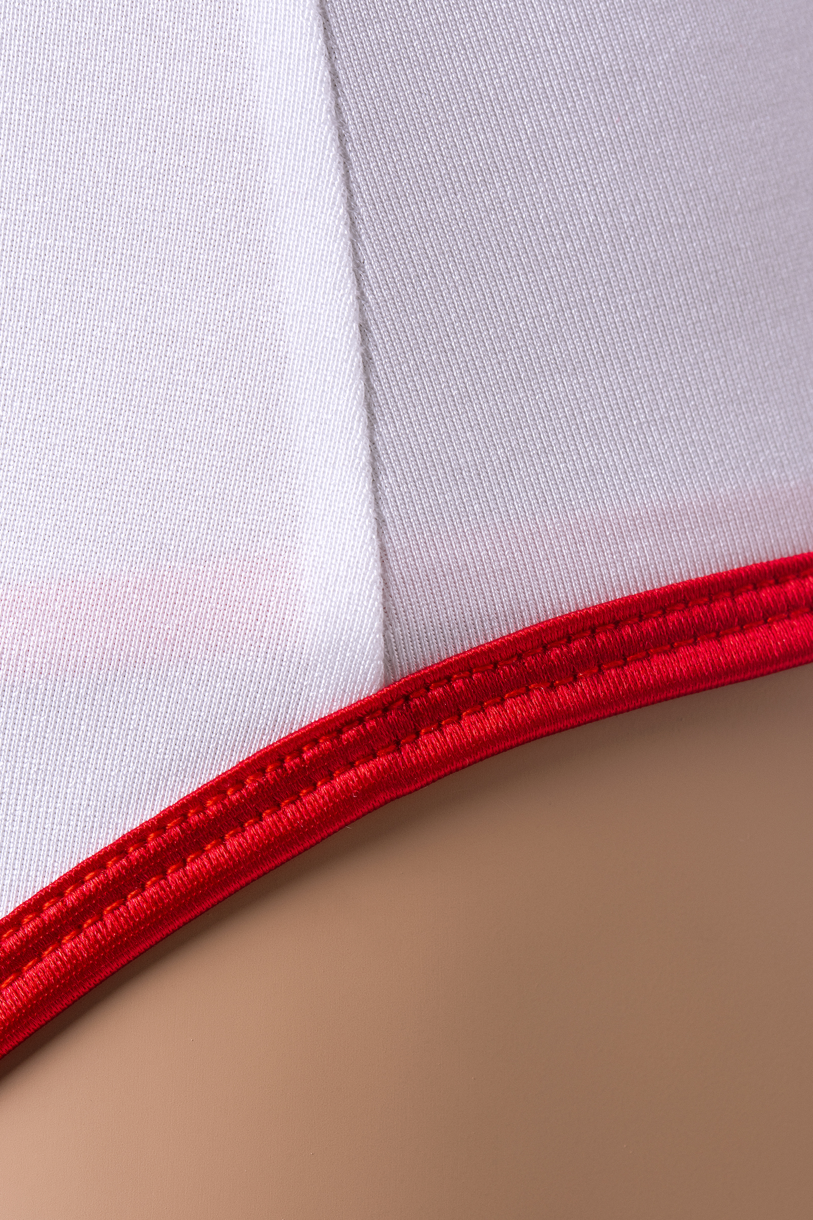 Костюм медсестры Candy Girl Leann (топ, стринги, чулки), бело-красный, OS. Фото N8