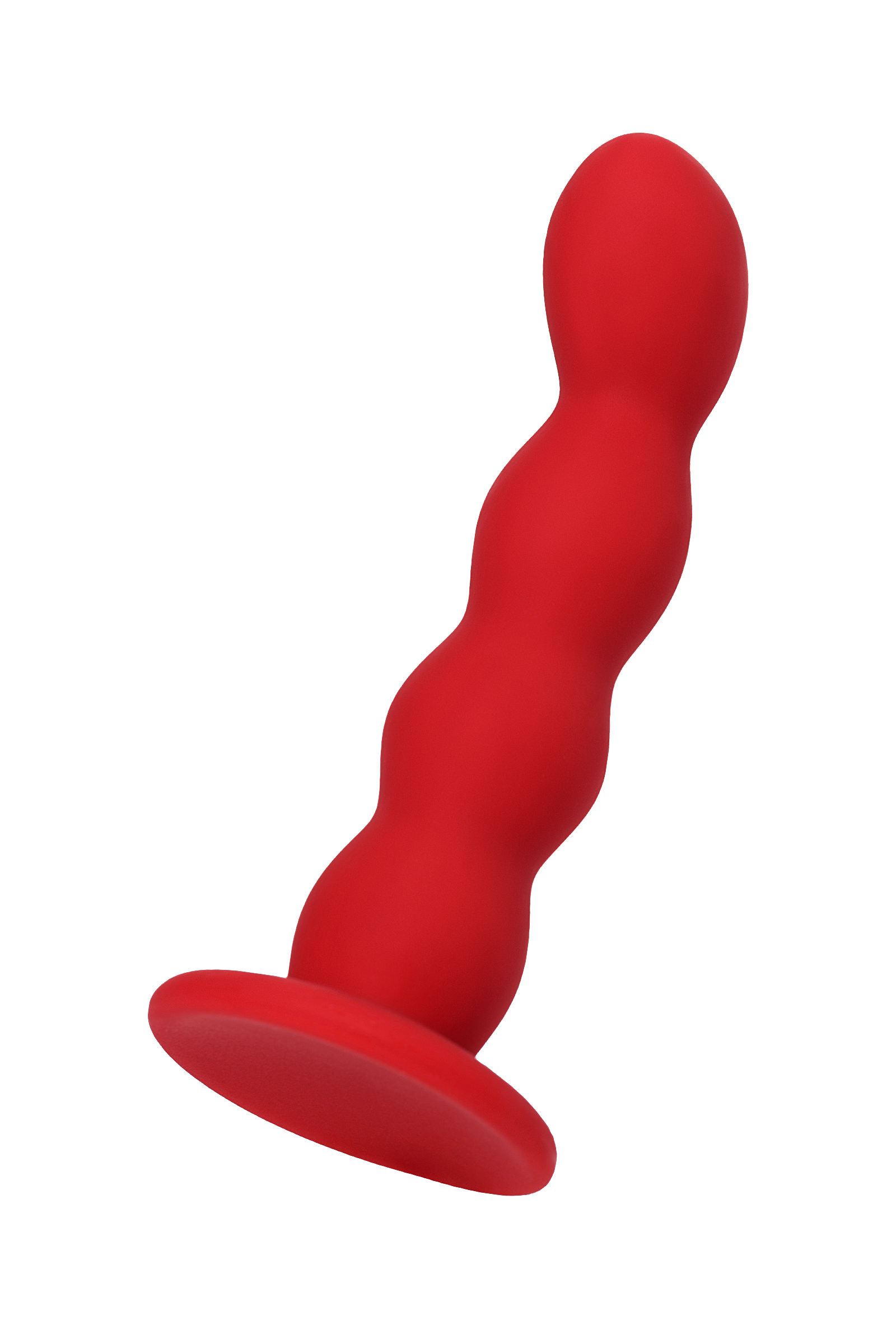 Анальный фаллоимитатор ToDo by Toyfa Favorite, силикон, красный, 13 см, Ø 2,8 см. Фото N4