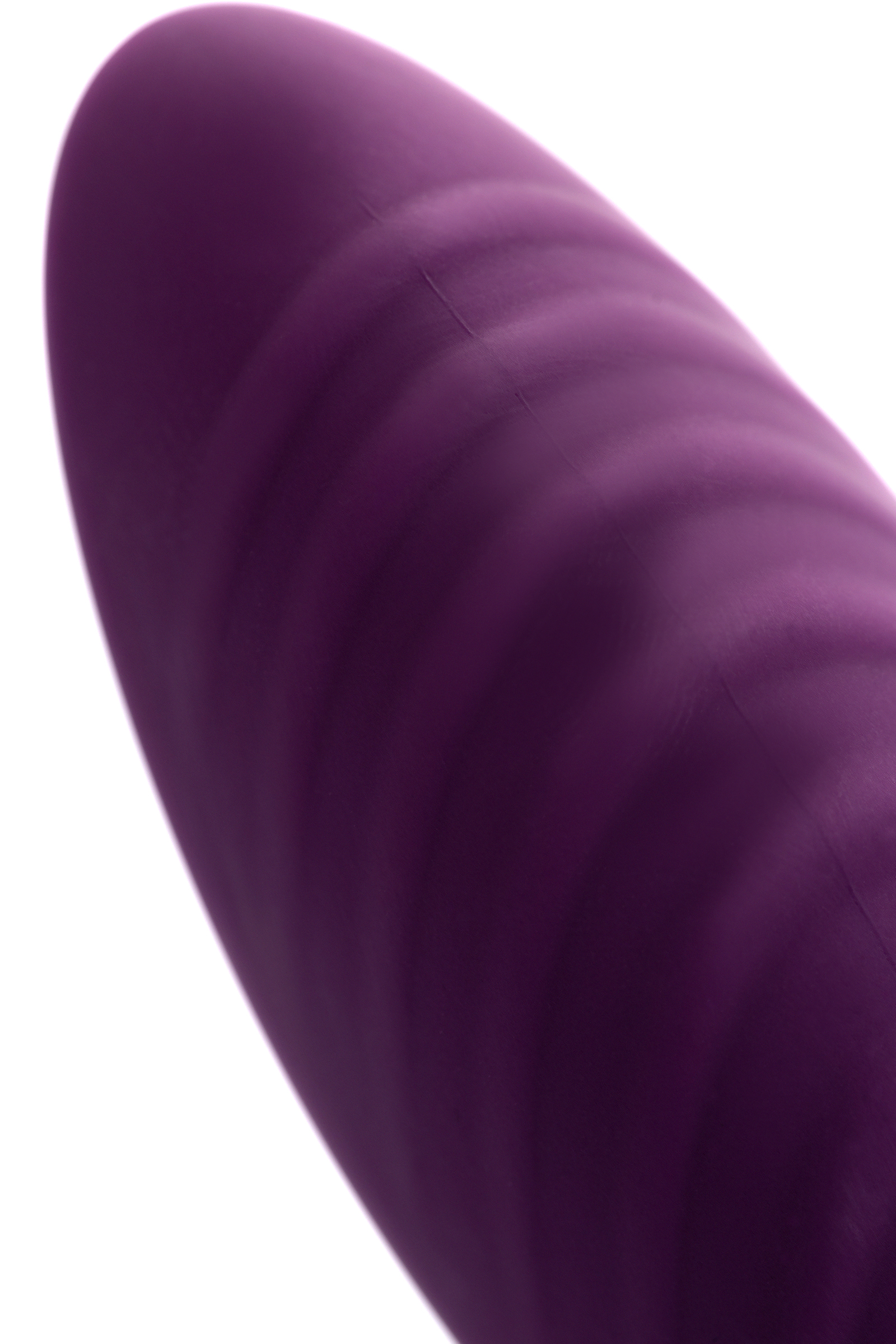Массажер с двойной стимуляцией, силикон, фиолетовый, 14 см. Фото N11