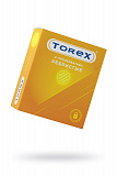 Презервативы Torex, ребристые, латекс, 18,5 см, 5,4 см, 3 шт. фото 1