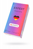 Презервативы EXPERT Wild Love Germany 12шт +(3 бесплатно), ребристые с точками фото 1