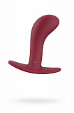 Анальный стимулятор Fun Factory BOOTIE LARGE, силикон, бордовый, 11 см