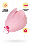 Вакуум-волновой стимулятор клитора Qli by Flovetta Bun, силикон, розовый, 6,5 см