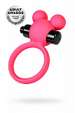 Виброкольцо на пенис A-Toys by TOYFA Pikle, силикон, розовое, 6,9 см, Ø 3,1 см