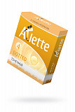 Презервативы Arlette, dotted, латекс, точечные, 18,5 см, 5,2 см, 3 шт. фото 1